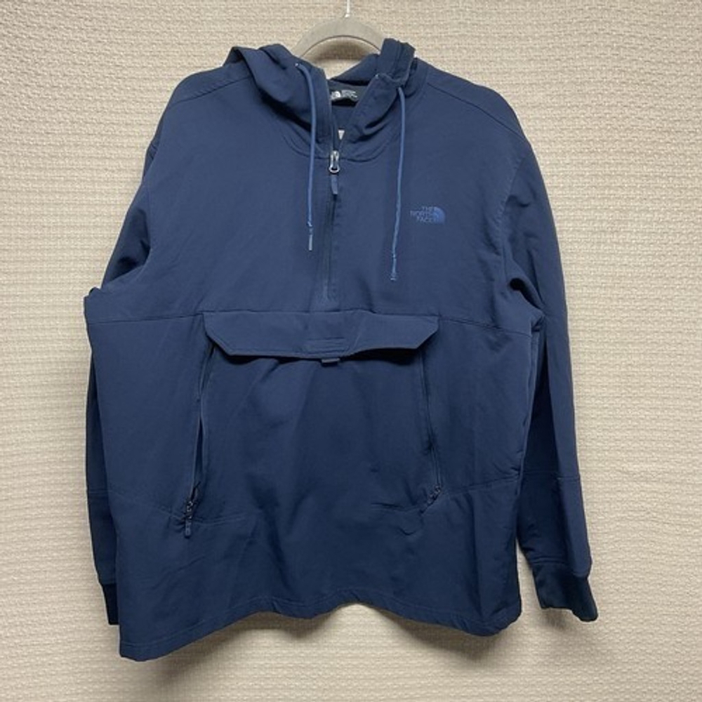 The North Face Navy Tenno Ridge‎ Kangaroo Pouch Hoodie Jacket Men 2XL